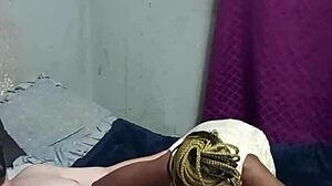 Hottest Braided Petite Slut Sucks Masked Man's Cock in Yellow Dress Then Rides Hard Doggystyle