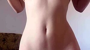 ever seen a tiny 18+ teen squirt from dildo play?