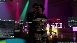 Lolivix 85 Boots On, Fucks Hard in Disco as Envious Crowd Watches