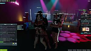 Lolivix 85 Boots On, Fucks Hard in Disco as Envious Crowd Watches