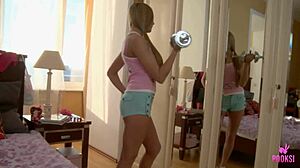 HOT NOVA L RIDES NOAH R HUGE COCK DEEP IN CUNT