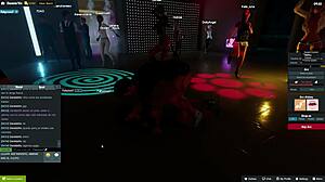 Lolivix 85 Boots On, Fucks Hard in Disco as Envious Crowd Watches