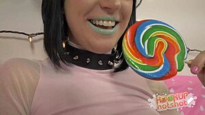 imagine this rough stud making stevie foxx gag on his cock nonstop