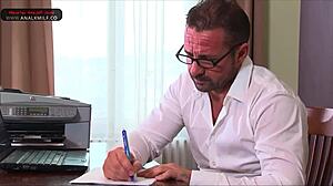 punishment rams huge neighbor ass in brutal anal sex arabic translated big tits monster cock!