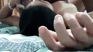 african beauty shares outdoor public cuckold moment with old guy in wild adventure