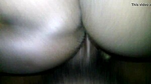 hey check this bitch's nice ass bent over taking doggystyle pounding deep