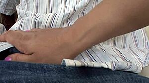 damn this big tits latina mom gets fucked senseless in lingerie