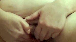 opening up her hairy mature pussy feels so good wife enjoys first time armpit tease too