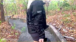 oops thrill short skirt flashes shaved pussy excitement