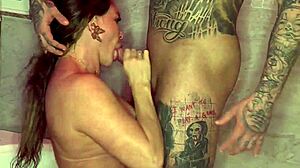 hey tattooed stud, pound that fat brazilian milf ass harder