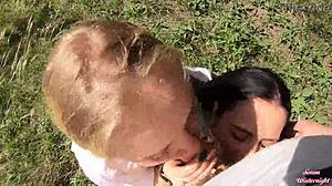 smoking sluts slobber on huge cocks begging for cum swallows