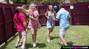 Daughters Tease Old Stepdads Post-Soccer with Secret Pleasures?