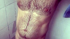 hide in the shower jerking off cum all over my legs