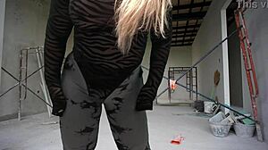 hey stepmom your big ass bounces wild in those yoga pants doesn't it