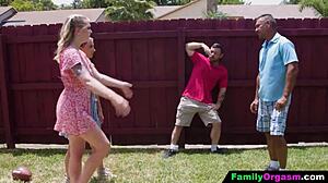 Daughters Tease Old Stepdads Post-Soccer with Secret Pleasures?