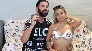 Colombian Cutie Annie Marin Teases Ass in Steamy Casting Interview