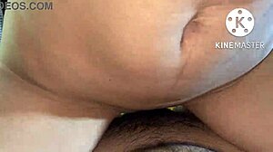 Horny Indian village teen girl big ass tits fucked hard by man pussy pounding ranch country HD