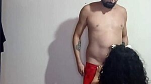 Eddie Queens Kissing Leads to Facial Cum and Boob Play