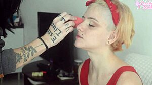 Ever seen step sisters' asses wrecked by BBC backstage with piss play and total submission?