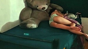 this wet mexican teen screams for deep 69 pounding in her tight vagina dios