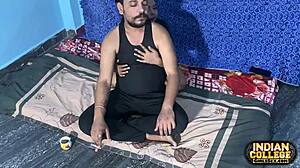 i crave my indian stepmom's huge tits and ass bouncing on my cock wildly