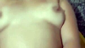 Brazilian amateur big tits teen squirts hard while taking bareback anal pounding to the finish.