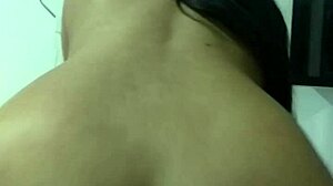 i film my big ass latina teen bounce reverse cowgirl on my thick cock homemade