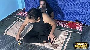 i crave my indian stepmom's huge tits and ass bouncing on my cock wildly