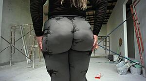 hey stepmom your big ass bounces wild in those yoga pants doesn't it