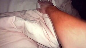 my virgin girlfriend won't lose it to me so stepbro fucks her tight panties instead