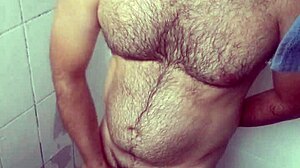 hide in the shower jerking off cum all over my legs