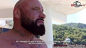 Public squirt german agent meets latina milf for toy play