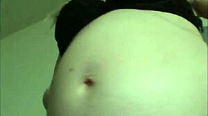 Barefoot pregnant wife pounded hard