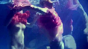 Lilia Mihalkova and Natalia Kupalka dive underwater for tight pussy play... oops wet!!