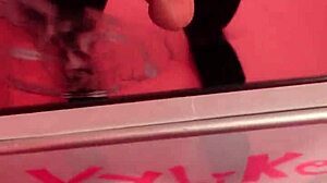 Bbw tranny orgasms three times in intense pov