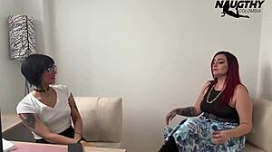 I teach yoga to hot lesbian milf as 18+ teen gets steamy n wild!!