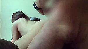 daddy pounds neighbor girl's wet pussy bareback doggystyle till she screams