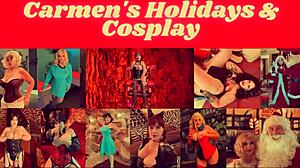 granny nurse chapel borg dresses slutty to deepthroat patient cock in hospital cosplay surprise