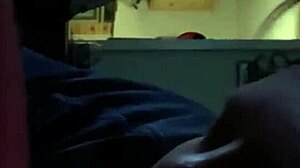 watching my wife slobber on that thick cock amateur blowjob voyeur style