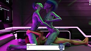 she took midnight ride to double trouble galactic ending