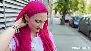 i caught busty geek victoria arias in hot balloon contest now she rides my cock cowgirl style begging for cum