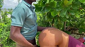 Crazy Outdoor Fucking at Lagos Lagoon with Squirting Girlfriend and Rough Quickie