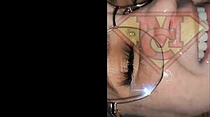 i told quinnmarie xo i was gonna cum on her glasses but only got a little there