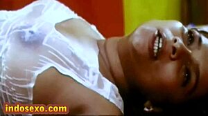 does young 18+ guy lick honey off old indian woman's big tits?