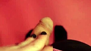 Bbw tranny orgasms three times in intense pov