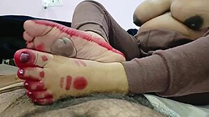 Amateur indian girl sucks stepbrother cock deep blowjob homemade