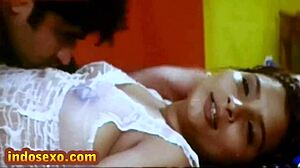 does young 18+ guy lick honey off old indian woman's big tits?