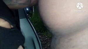 Hubby drags hot wife friend to sex street for cuckold flashing and fucking thrills?