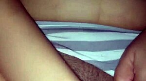 watch this hot latina finger her wet pussy hard!