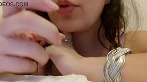Hey, stroke slow while this busty Brazilian beauty guides your every move